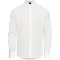 Olymp Chemise de Smoking Level 5 Ecru Blanc cassé taille 38