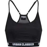 Urban Classics Soutien-gorge noir / blanc