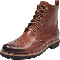 Clarks Shoes Bottines à lacets 'Batcombe Lord' caramel / brun foncé