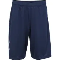 Under Armour Pantalon de sport 'Tech' bleu marine / blanc