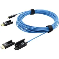Kramer Electronics CLS-AOCH/XL-98 câble HDMI 29,87 m HDMI Type A (Standard) Bleu (CLS-AOCH/XL-98 - 30m LSHF 4K Fibre-Optic HDMI M-M Cable - Blue)