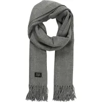 Jack & Jones Écharpe 'Solid' gris chiné