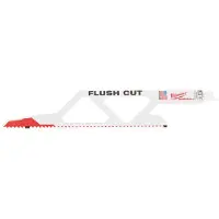 Milwaukee 48001600 Lame de scie sabre Flush Cut 300 / 5 mm - 300mm
