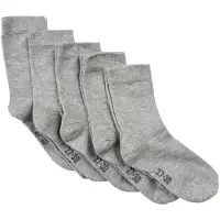 Minymo Chaussettes - 5 Pack - Gris Chiné - - 23/26 - Chaussettes