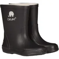 CeLaVi Bottes en caoutchouc noir