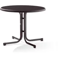 Sieger 209/G Table 86 cm gris gris fer (piètement boulevard)
