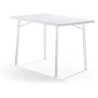 Sieger Tables de jardin pliantes tube d'acier/métalite