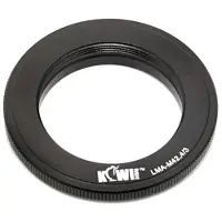 Kiwi Adaptateur de monture d'objectif photo (M42 4/3), Adaptateur d'objectif, Noir