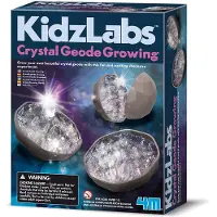 4M KidzLabs Grow Your Crystal Geodes