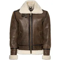 Schott NYC Veste mi-saison 'LC1259' crème / marron