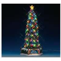 Lemax Nouveau sapin de Noël majestueux avec adaptateur