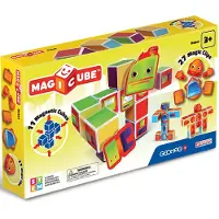 Geomag 142 Magicube Robots 11 cubes magnétiques pour constructions + 27 clips