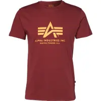 Alpha industries T-Shirt jaune / rouge carmin