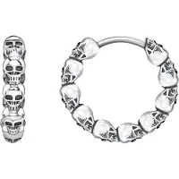 Thomas Sabo Boucles d'oreilles 'Totenköpfe'