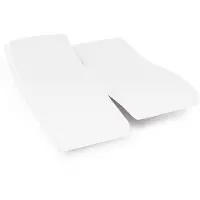Linnea Protège matelas imperméable 2x70x200 cm lit articulé TPR bonnet 23cm ARNON molleton 100% coton contrecollé polyuréthane