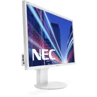 NEC MultiSync EA244WMi (1920 x 1200 pixels, 24"), Moniteur, Blanc