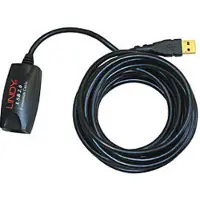 Lindy Câble d'extension actif USB 2.0 (5 m, USB 2.0)