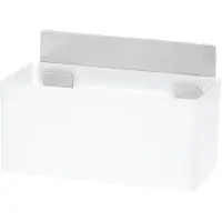 TESA Panier à accroche Powerstrips Zoom , mit bordure en inox, charge jusqu'à 3 kg