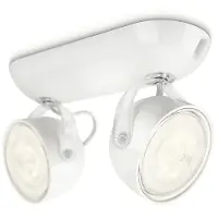 Philips myLiving Plafonnier LED "Dyna" 2 x 3 W Blanc