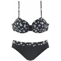 LASCANA Bikini 'Wire Glue' noir / blanc
