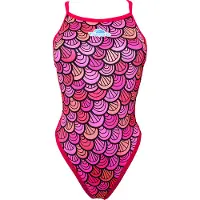 Turbo Mermaid Tail Swimsuit Rose L Femme