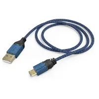 Hama Câble de recharge de haute qualité, pour PS4, 2,5 m, noir