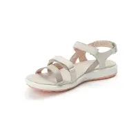 Ecco Damen Sandale, beige(sivergreygravelrosedu (50862)), Gr. 41