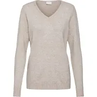 Vila Pull-over 'VIRil' beige chiné