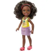 Mattel FXG76 Poupée Barbie Chelsea avec haut en forme d'ananas
