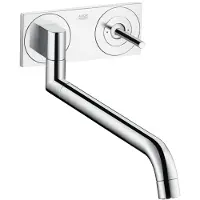 Axor Uno Mitigeur d'évier encastré 2, aspect inox