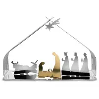 Alessi Crèche en écorce lot de 2