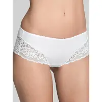 Triumph pour femme. 10181552 Slip taille basse Amourette Spotlight blanc (36), Homewear, Polyamide
