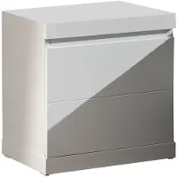 Molecule Table de chevet Lara Bois Blanc