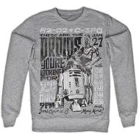 Merchandising Star Wars 7 - Sweat Droids Night (S)