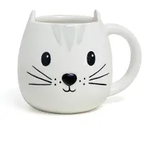 Balvi Tasse KITTY blanche, Tasse, Blanc