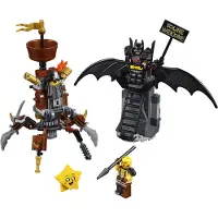 LEGO The Movie 2 Cavaliers d'intervention Batman et Barbe-de-Fer, 70836