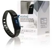 König - Suivi d'activités - XL - monochrome - Bluetooth - noir