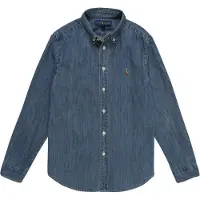 Ralph Lauren Chemise enfant LS BD-TOPS-SHIRT filles - Bleu - 14 / 16 ans