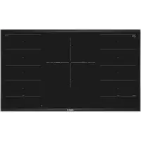Bosch Serie 8 PXV975DC1E plaque Noir Intégré 90 cm Plaque avec zone à induction 5 zone(s)