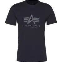 Alpha industries T-Shirt bleu marine / gris basalte