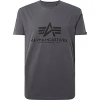 Alpha industries T-Shirt gris foncé / noir