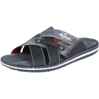 Rieker Mule bleu marine / bleu denim / blanc