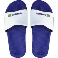 Havaianas Claquettes SLIDE BRASIL femmes - Bleu - 37 / 38