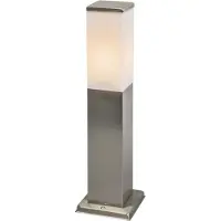 QAZQA Lampe d'extérieur moderne 45 cm acier - Malios