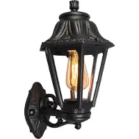 Fumagalli 1891 Applique Murale Extérieure Bisso/anna E27 220 X 275 X 450 Mm