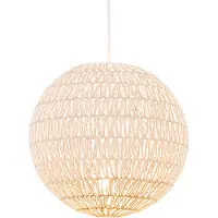 QAZQA Suspension rétro blanche 40 cm - Lina Ball 40