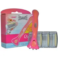 Wilkinson Rasoirs Sword - Quattro pour femmes - 3 lames+porte-lames