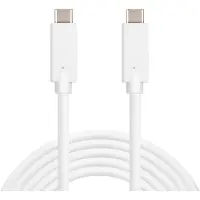 Sandberg 136-17 - Câble de charge USB-C 2 m, 60 W, blanc