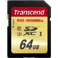 Transcend Ultimate - Carte mémoire flash - 64 Go - UHS Class 3 - SDXC UHS-I