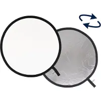 Lastolite Réflecteur pliable 120cm argent/blanc